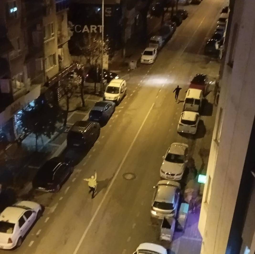 Alkollü sürücü önce araçla sonra koşarak kaçtı: Polis havaya defalarca ateş açtı, yine durmadı 1